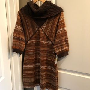 Nine West cowl neck sweater dress